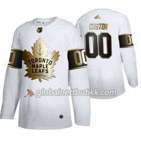 Toronto Maple Leafs Hockeydrakt Custom Adidas 2019-2020 Golden Edition Hvit Authentic - Herre